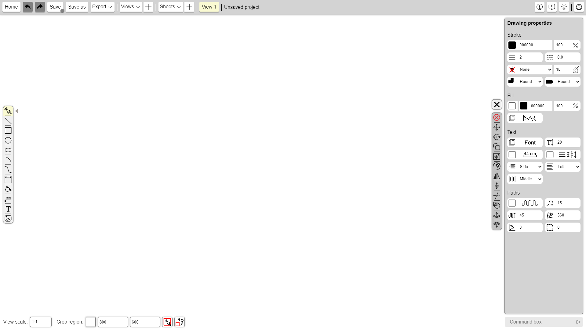 Example user interface